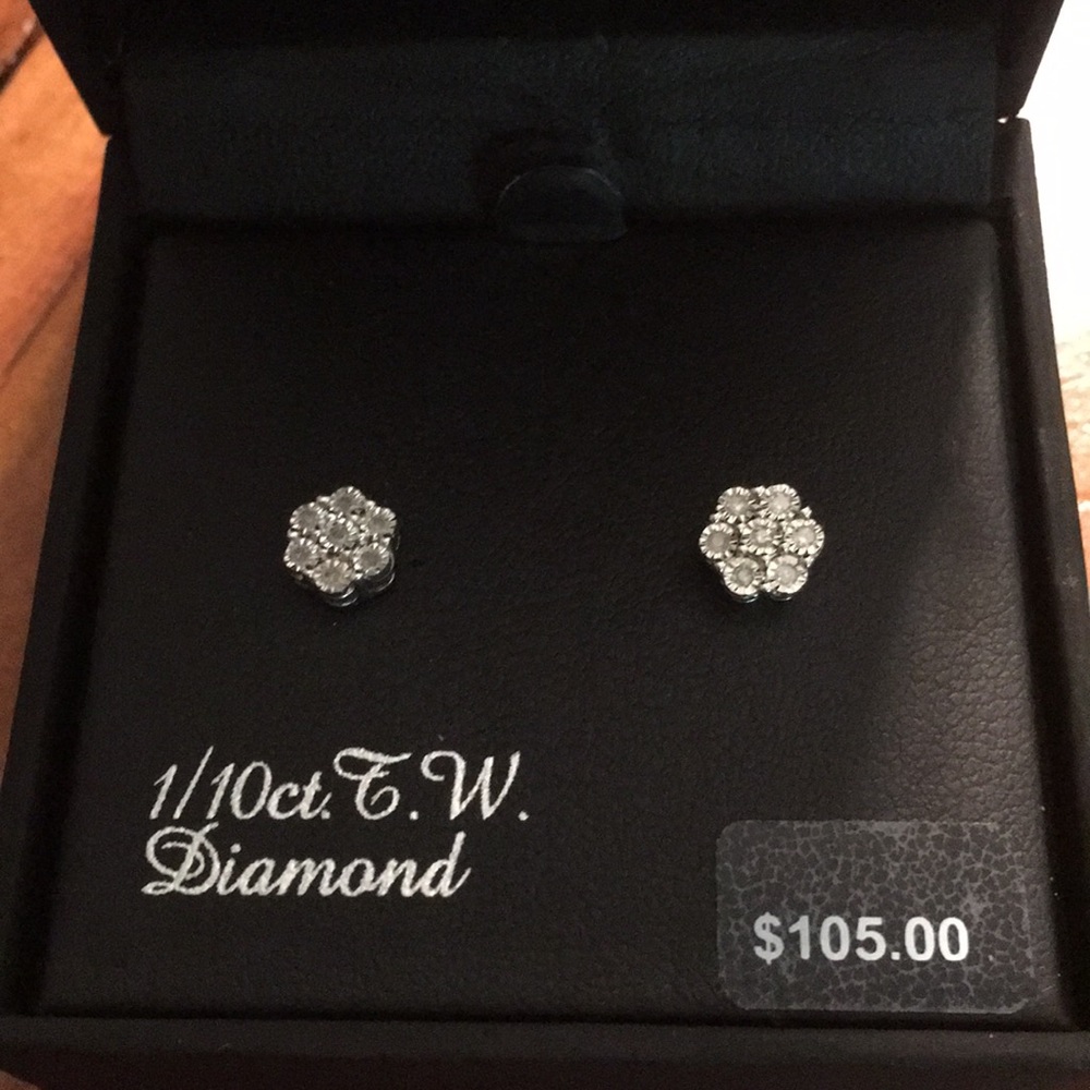 Diamond earrings